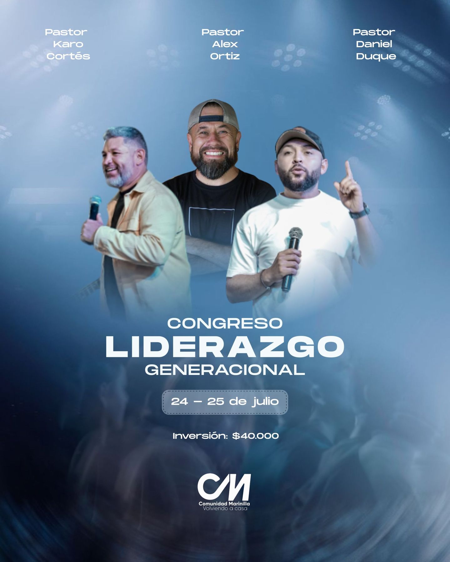 Afiche del Congreso Liderazgo Generacional 2026